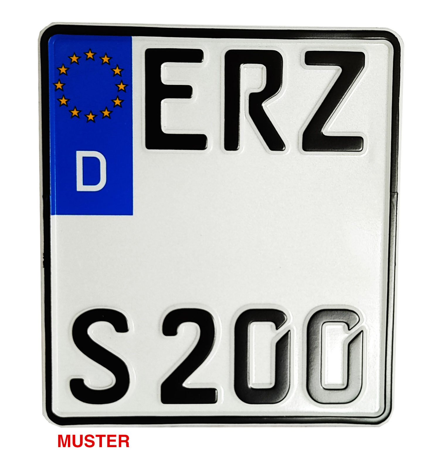 MotorradKennzeichen Aue